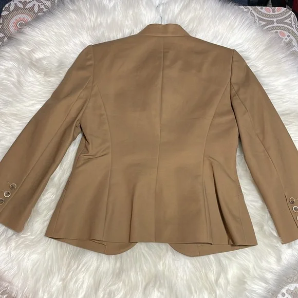 #0125 The Limited Collection Brown Casual Business Jacket/Blazer 2% Spandex-S - Picture 8 of 8